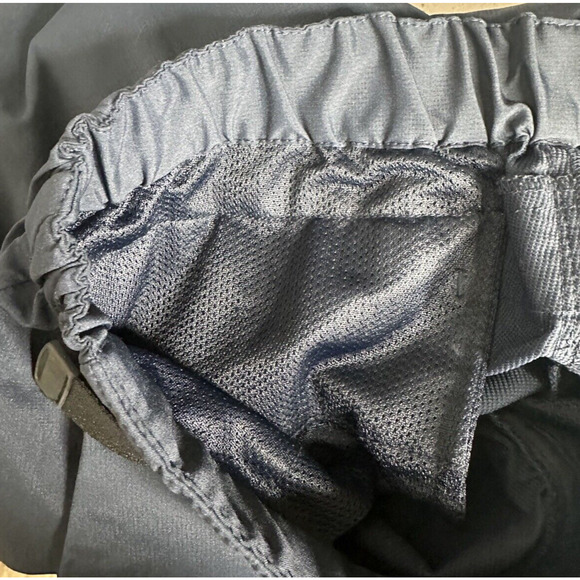 Uniqlo Jogger Outdoor Pants Double Layer Belted Size Small 27-30 Navy Blue Lined - Picture 6 of 6